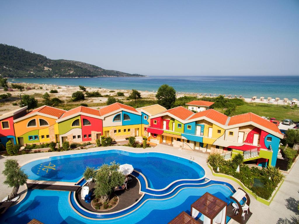 Thassos Chrysi Ammoudia bölgesindeki en iyi plaj otelleri
