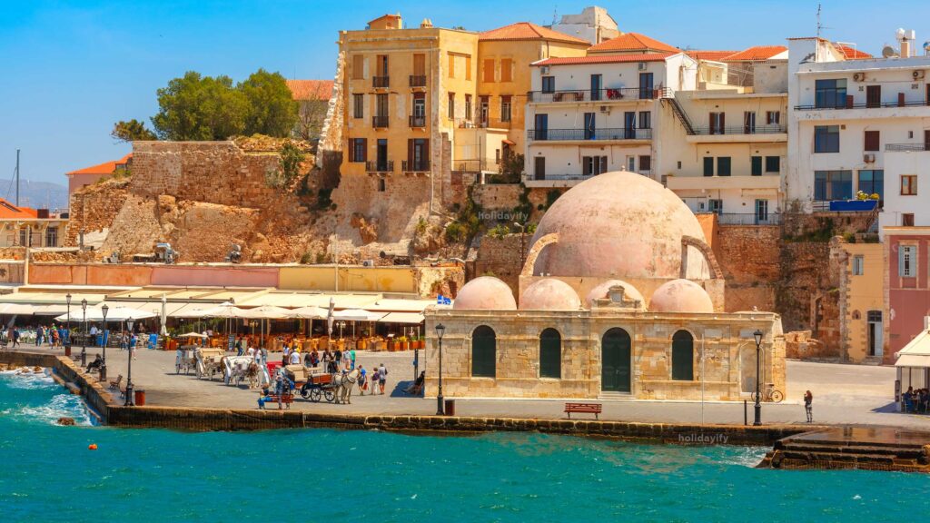 ottoman baths, chania city, crete, greece